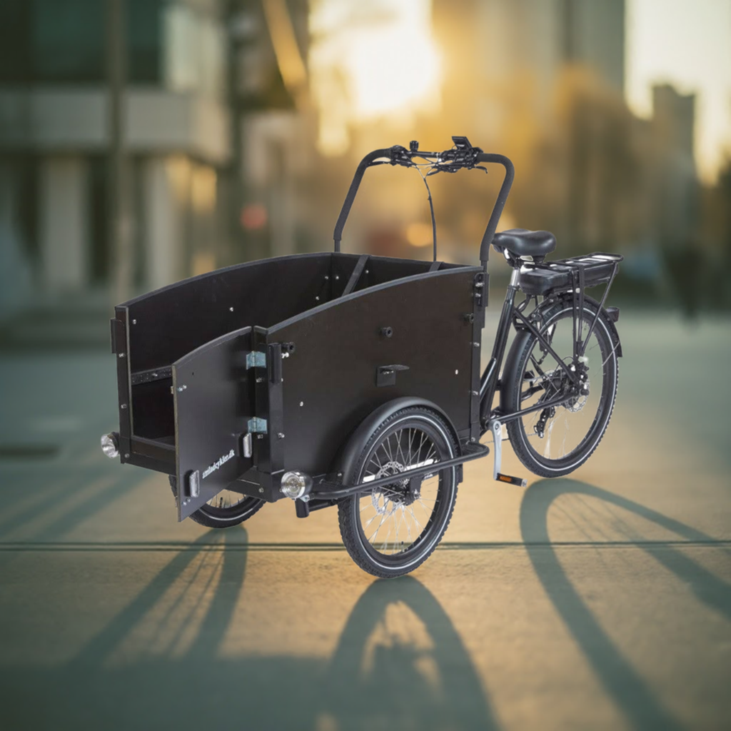 Amcargo Curve Dog Friendly Cargo Electric Bike - Pedal & Ride