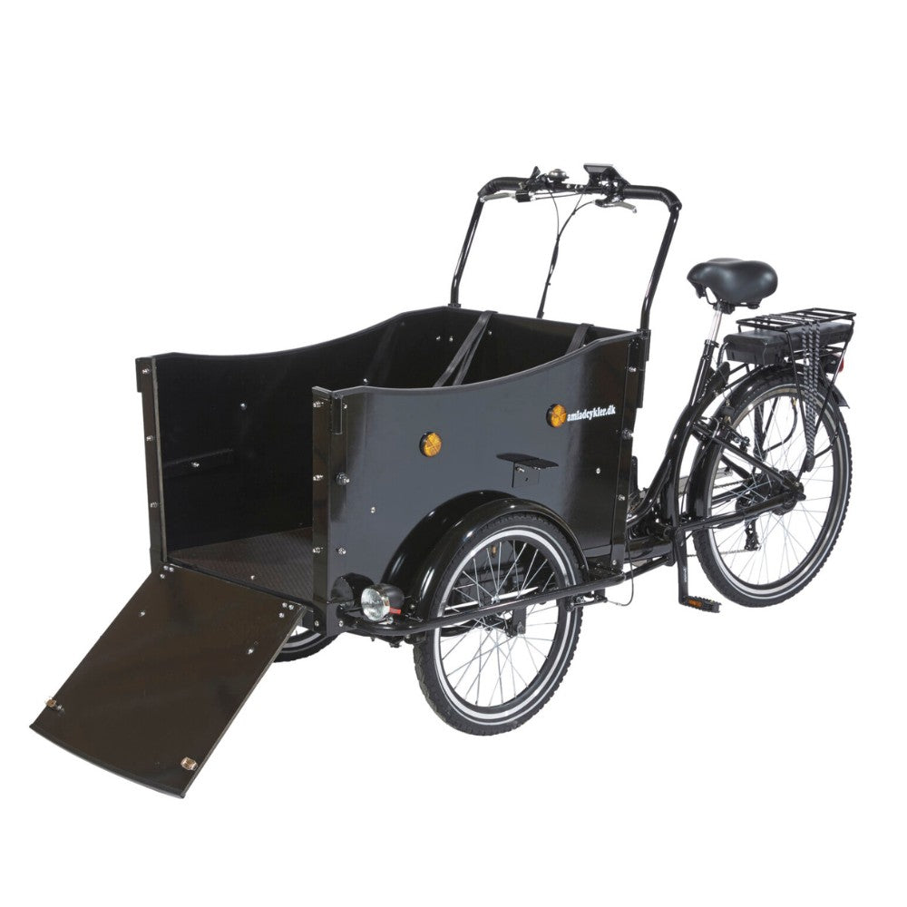 Amcargo Curve Dog Friendly Cargo Electric Bike - Pedal & Ride