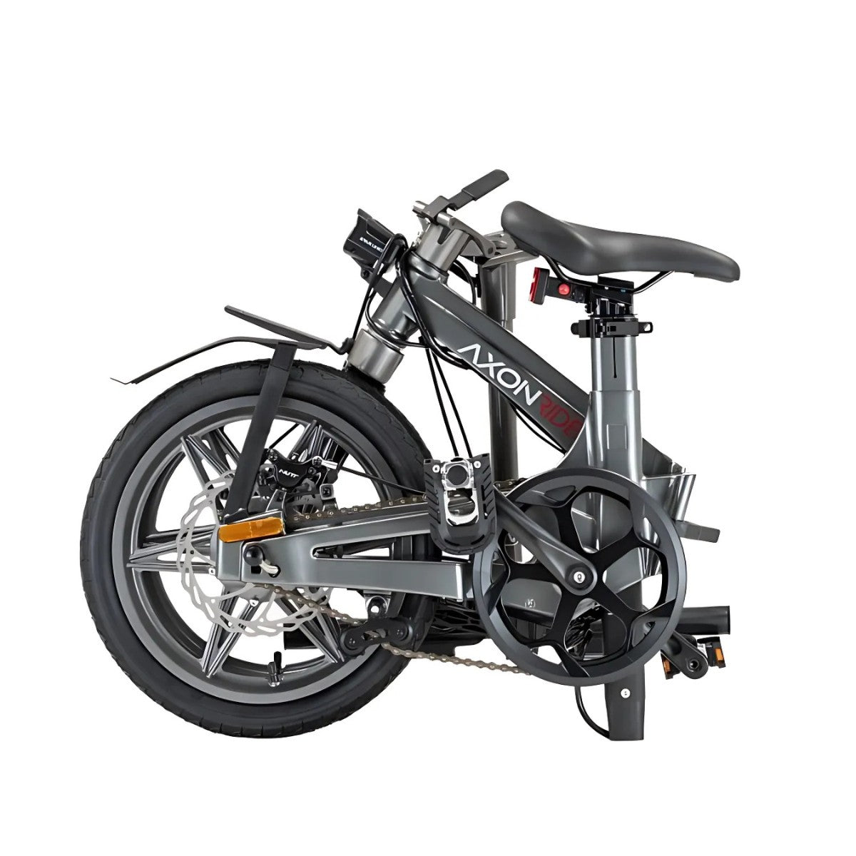 Axon Rides Pro Step-through Folding Electric Bike Folded - PEDAL & RIDE