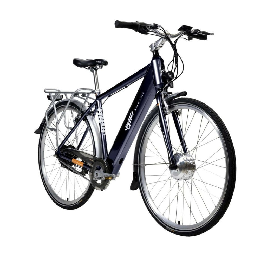 Emu Classic Crossbar City Electric Bike - Pedal & Ride
