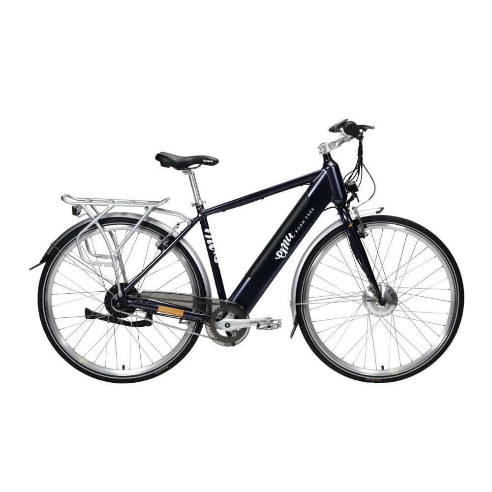Emu Classic Crossbar City Electric Bike - Pedal & Ride