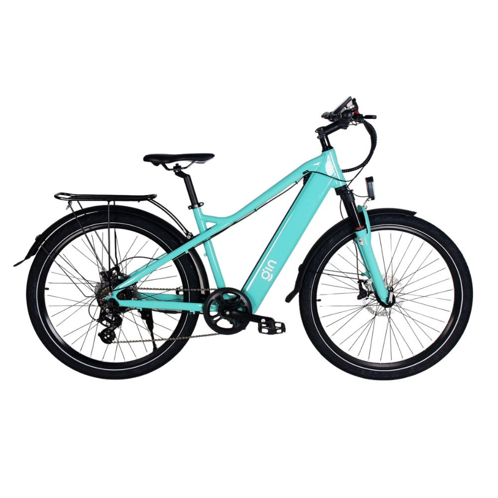 Gin X Crossbar Hybrid Electric Bike 250W - Pedal & Ride