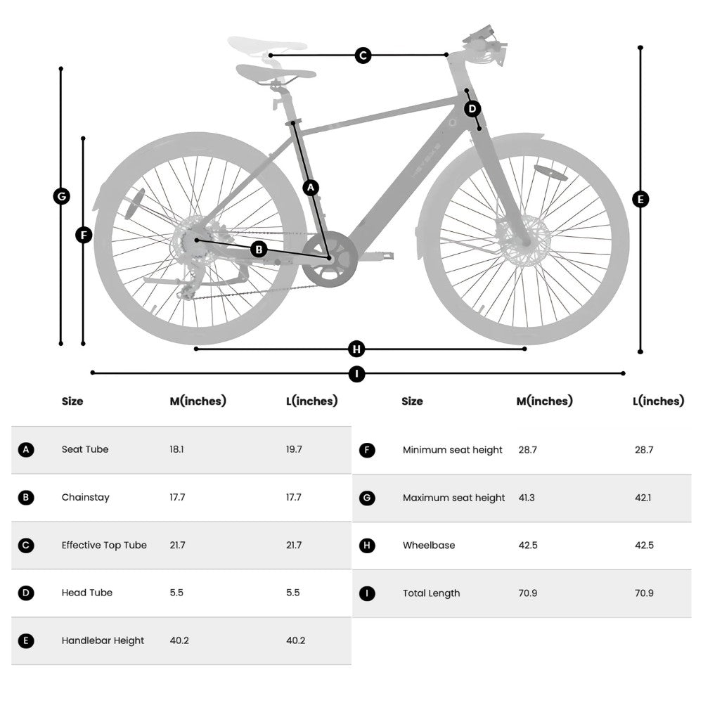 Heybike EC1 Hybrid City Electric Bike
