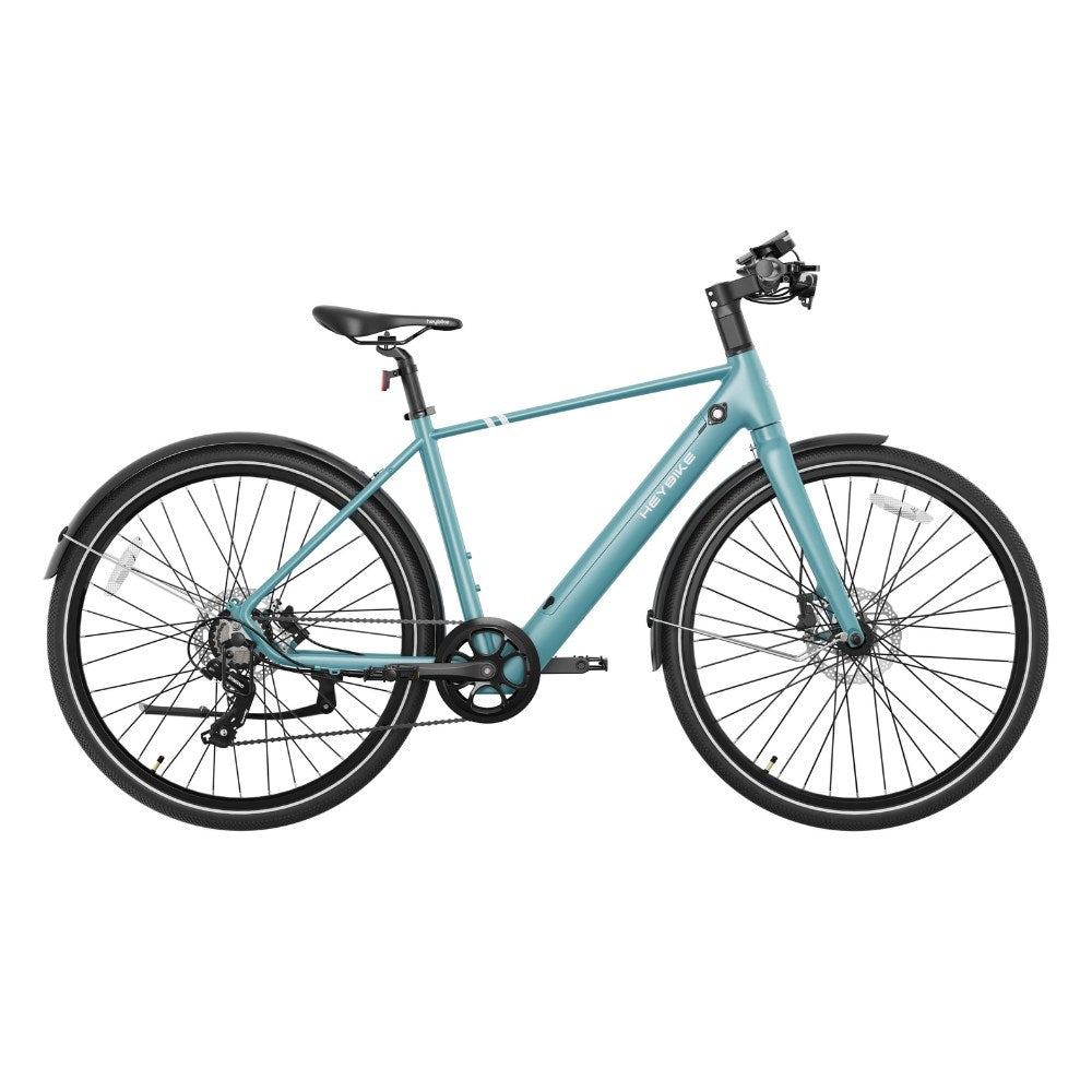 Heybike EC1 Pedelec Electric Bike - side view - blue - PEDAL & RIDE
