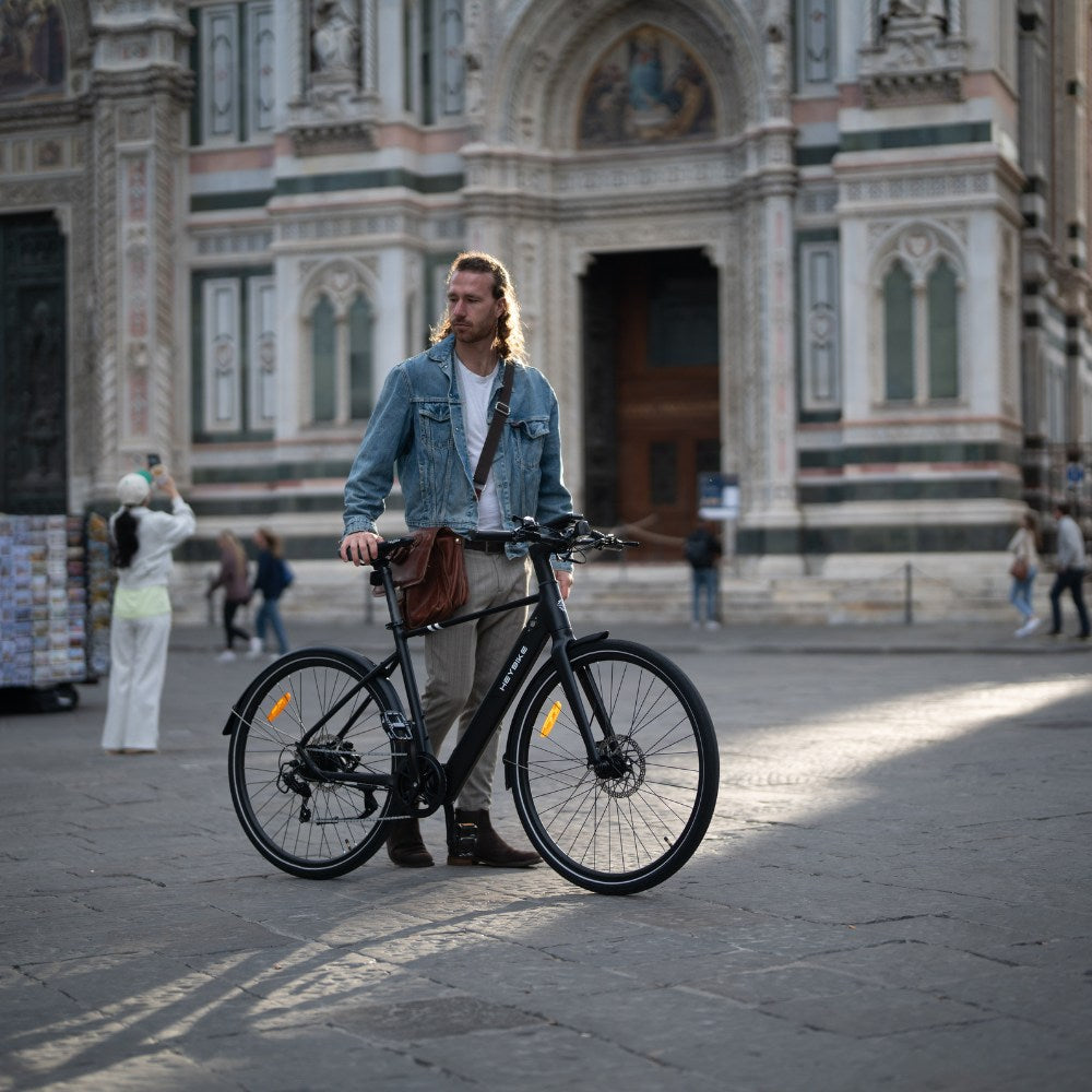 Heybike EC1 Pedelec Electric Bike - side view - real life 3- PEDAL & RIDE