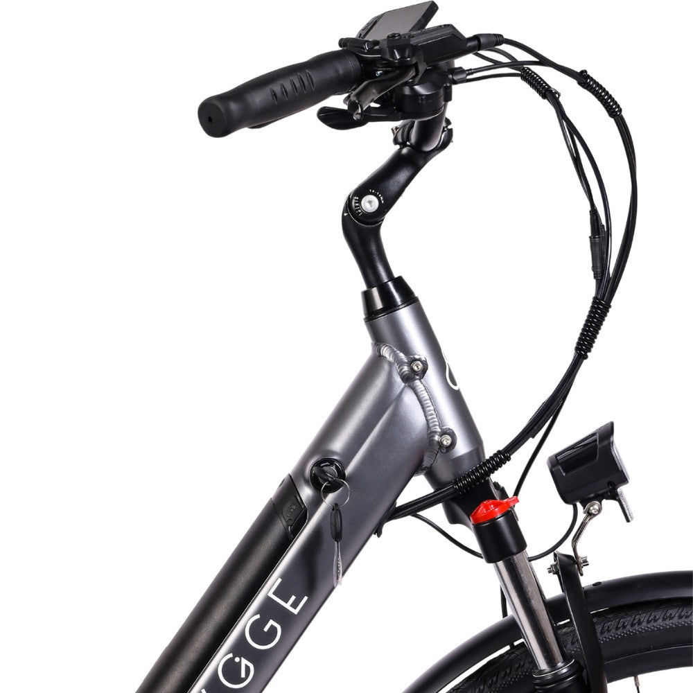 Hygge Aarhus Hybrid Step-Through Electric Bike - Pedal & Ride