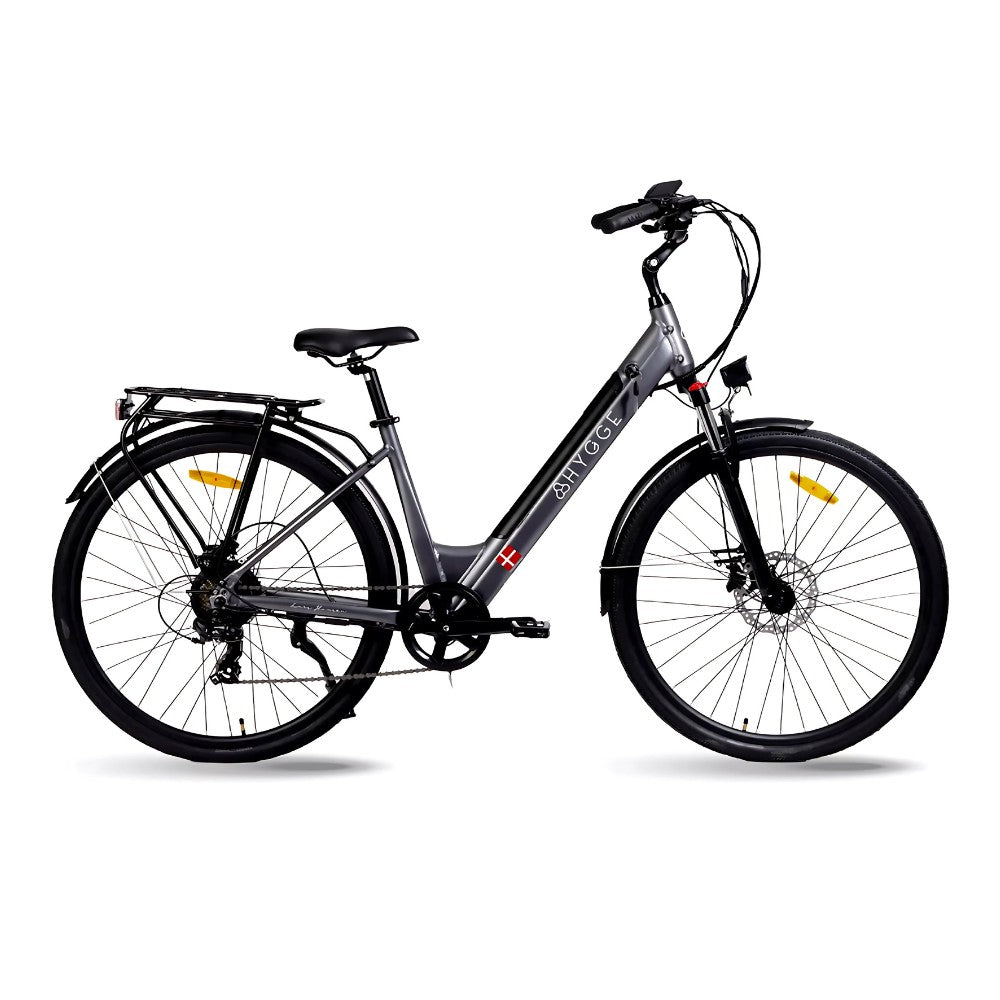 Hygge Aarhus Hybrid Step-Through Electric Bike - Pedal & Ride