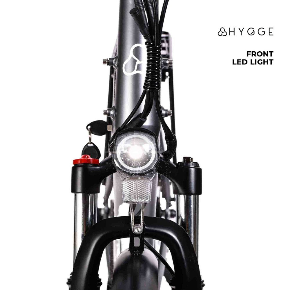Hygge Aarhus Hybrid Step-Through Electric Bike - Pedal & Ride