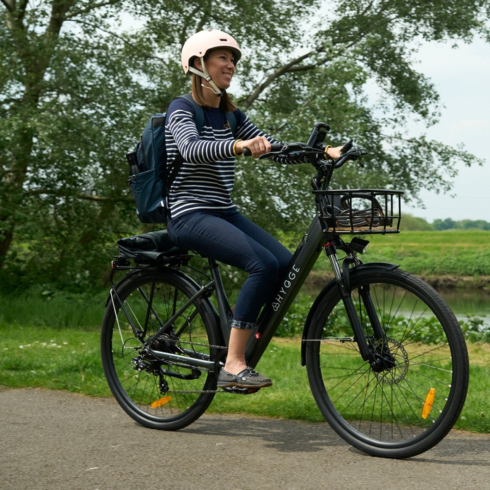 Hygge Aarhus Hybrid Step-Through Electric Bike - Pedal & Ride