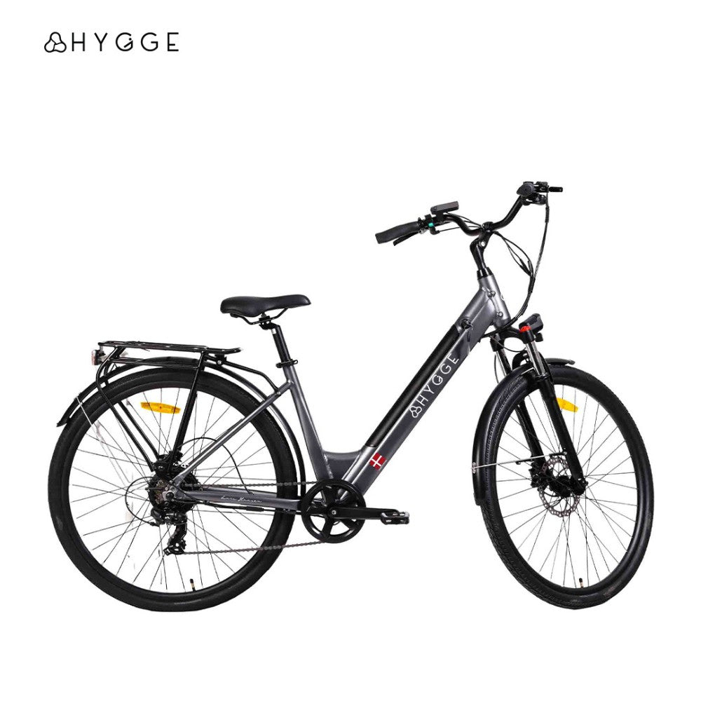 Hygge Aarhus Hybrid Step-Through Electric Bike - Pedal & Ride