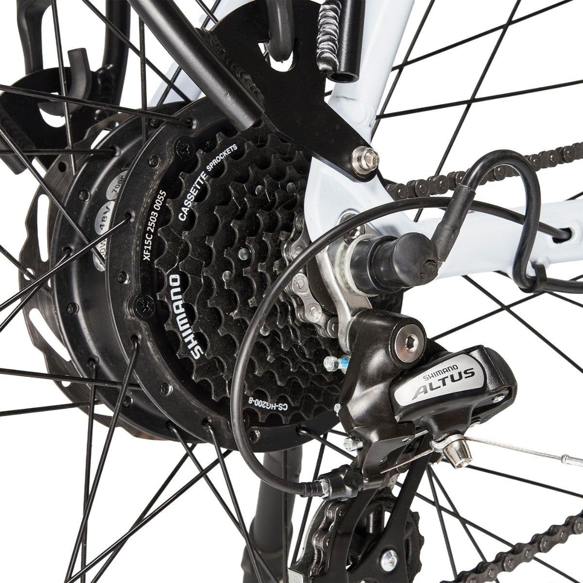Hygge Losso Hybrid Electric Bike Gears - PEDAL & RIDE