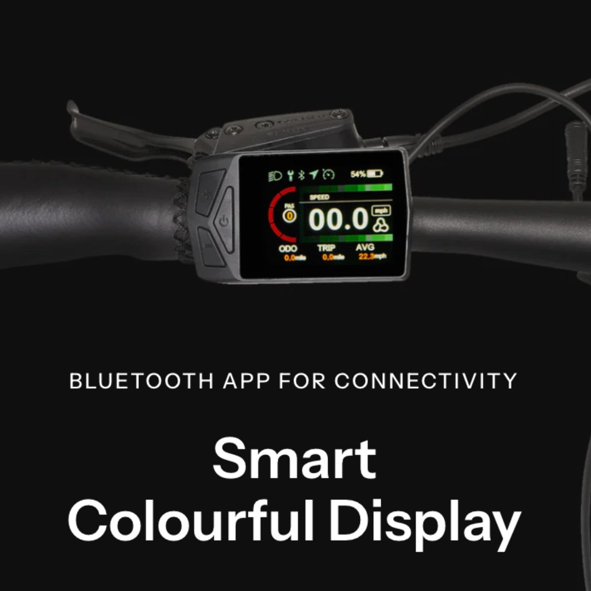 Hygge Losso Hybrid Electric Bike Smart Display - PEDAL & RIDE