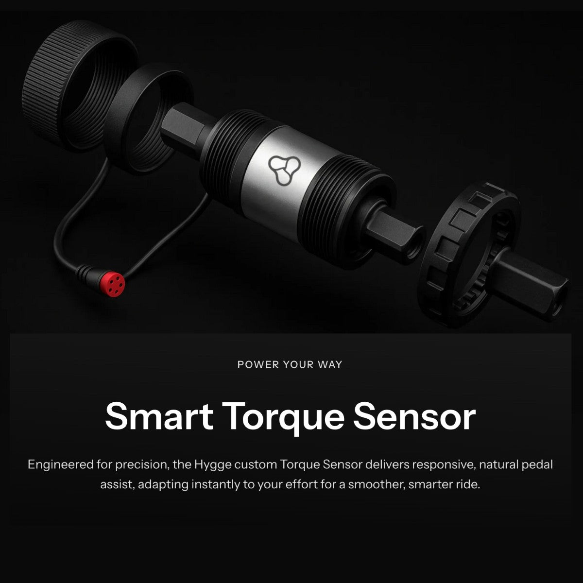 Hygge Losso Hybrid Electric Bike Torque Sensor - PEDAL & RIDE