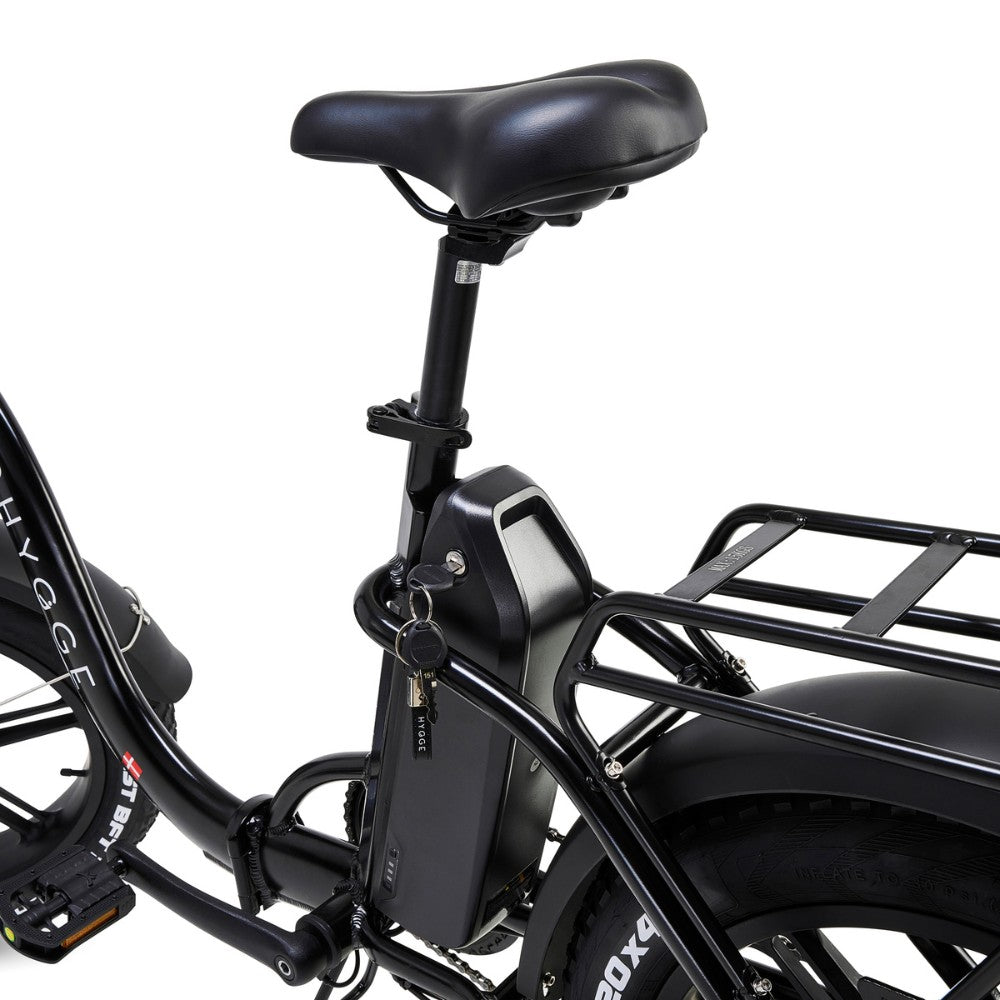Hygge Vester Folding Step-Through Electric Bike - Pedal & Ride