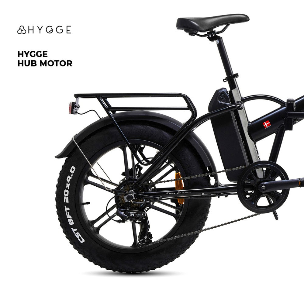 Hygge Vester Folding Electric Bike - Pedal & Ride