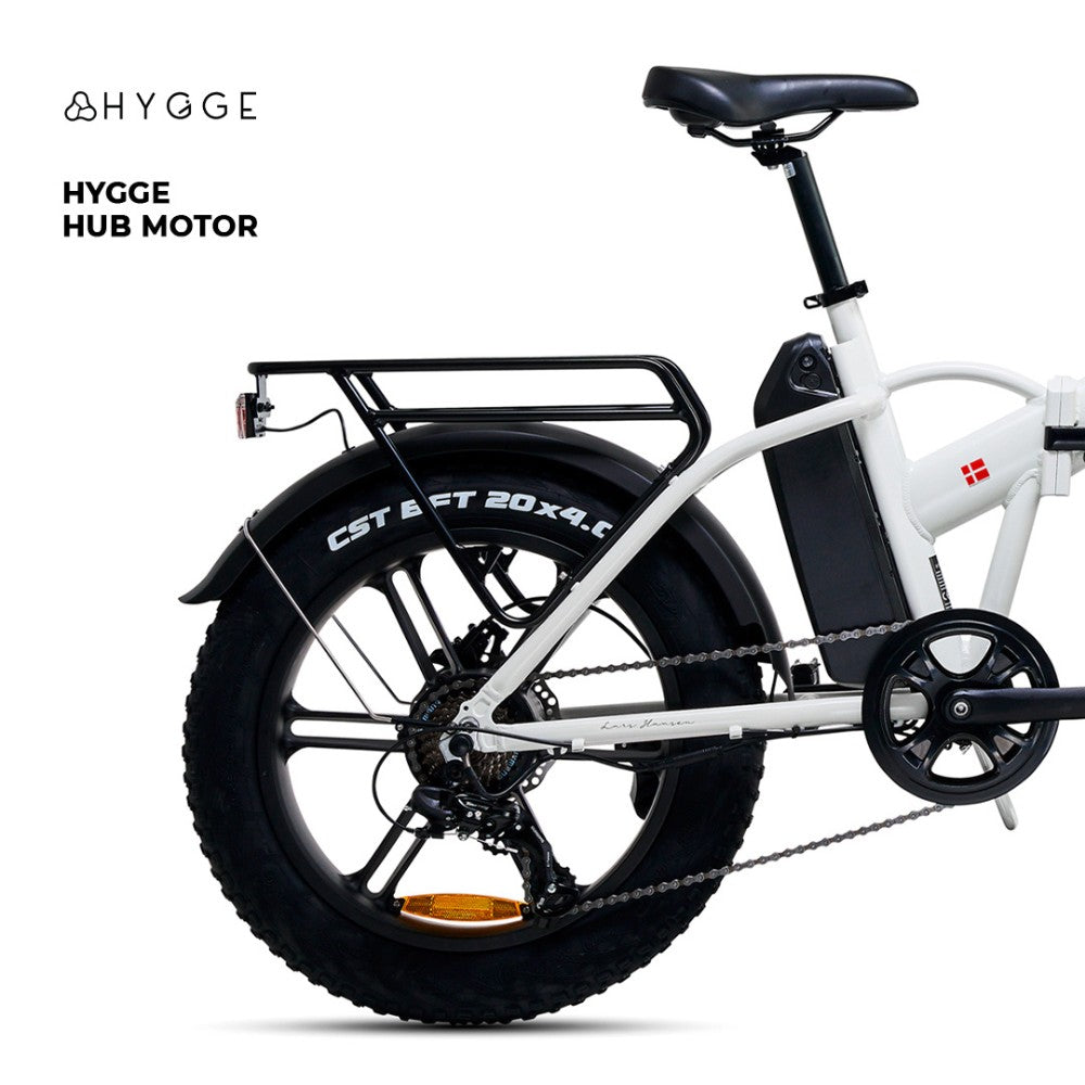 Hygge Vester Folding Electric Bike - Pedal & Ride