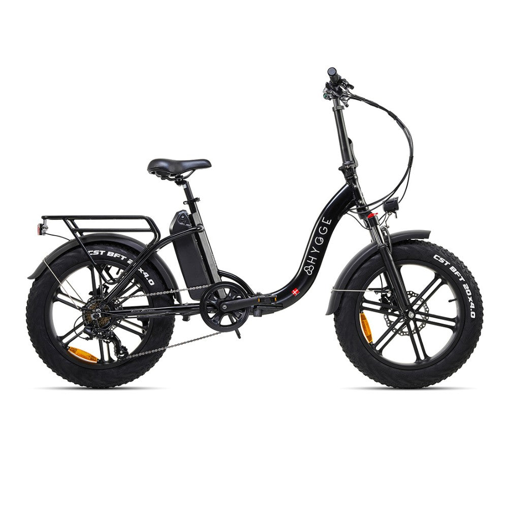Hygge Vester Folding Step-Through Electric Bike - Pedal & Ride