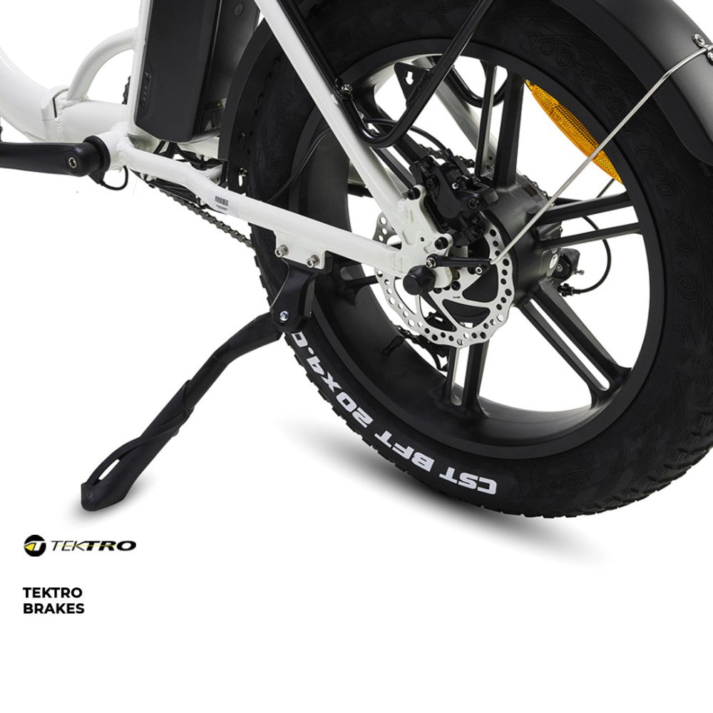 Hygge Vester Folding Step-Through Electric Bike - Pedal & Ride