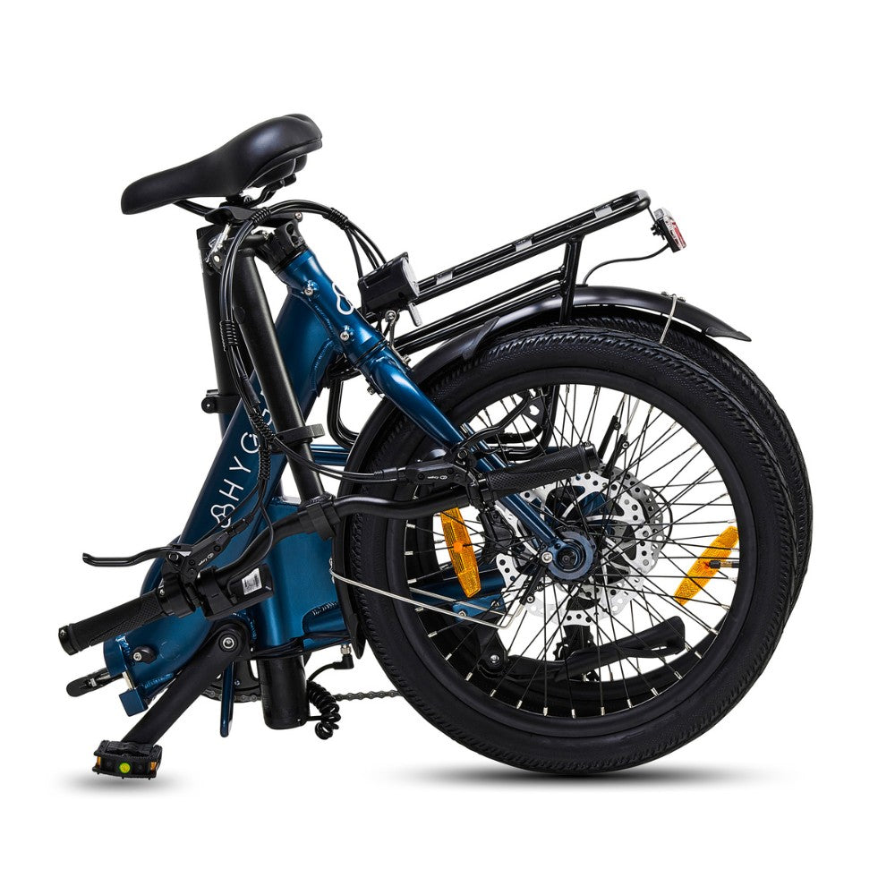 Hygge Virum Folding Step-Through Electric Bike - Pedal & Ride