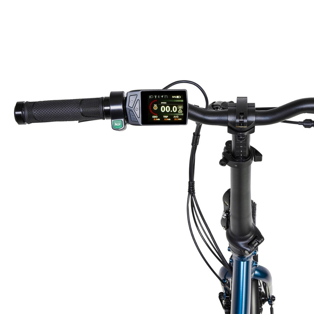 Hygge Virum Folding Step-Through Electric Bike - Pedal & Ride