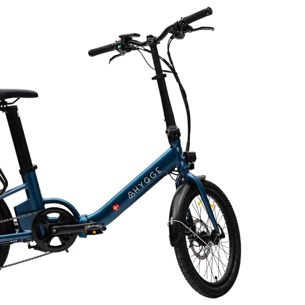 Hygge Virum Folding Step-Through Electric Bike - Pedal & Ride