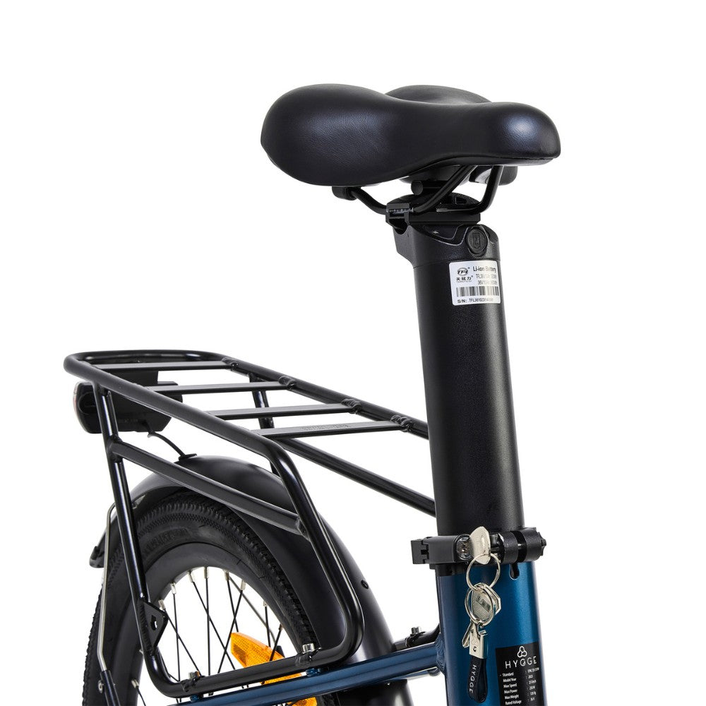 Hygge Virum Folding Step-Through Electric Bike - Pedal & Ride