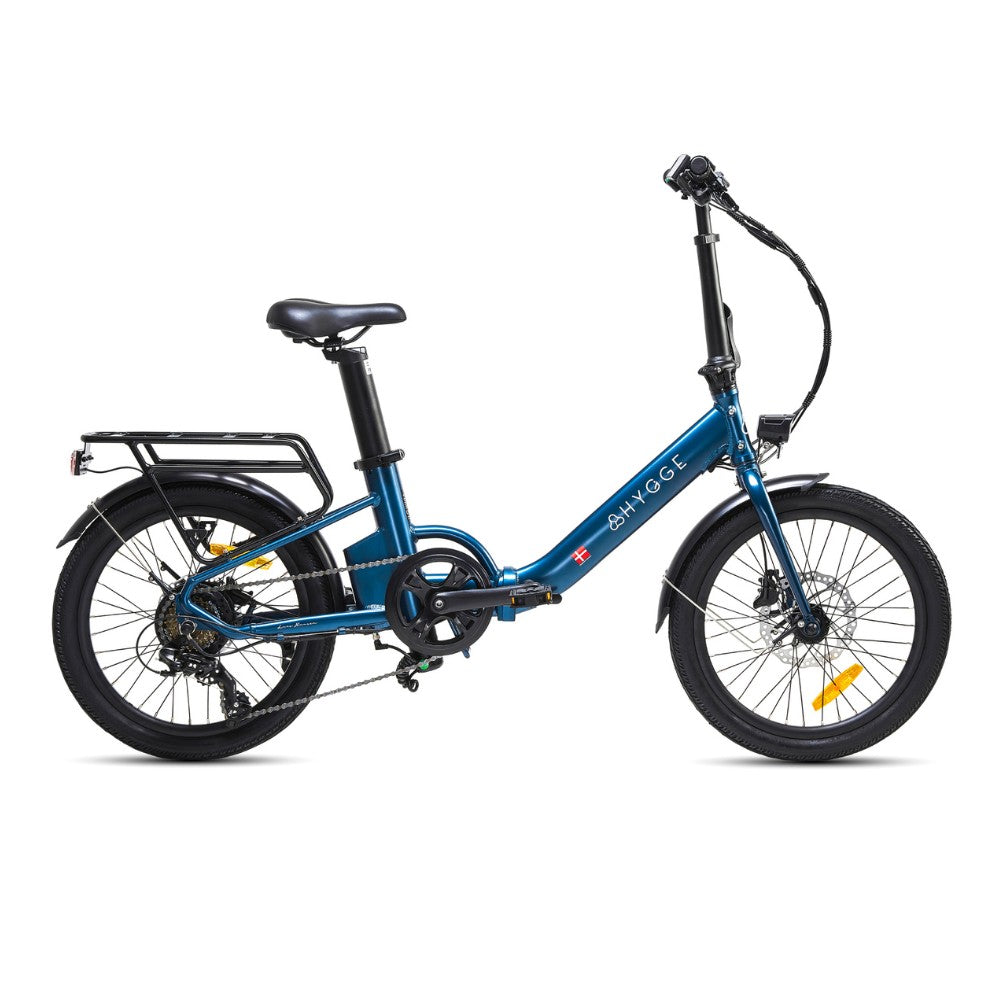 Hygge Virum Folding Step-Through Electric Bike - Pedal & Ride
