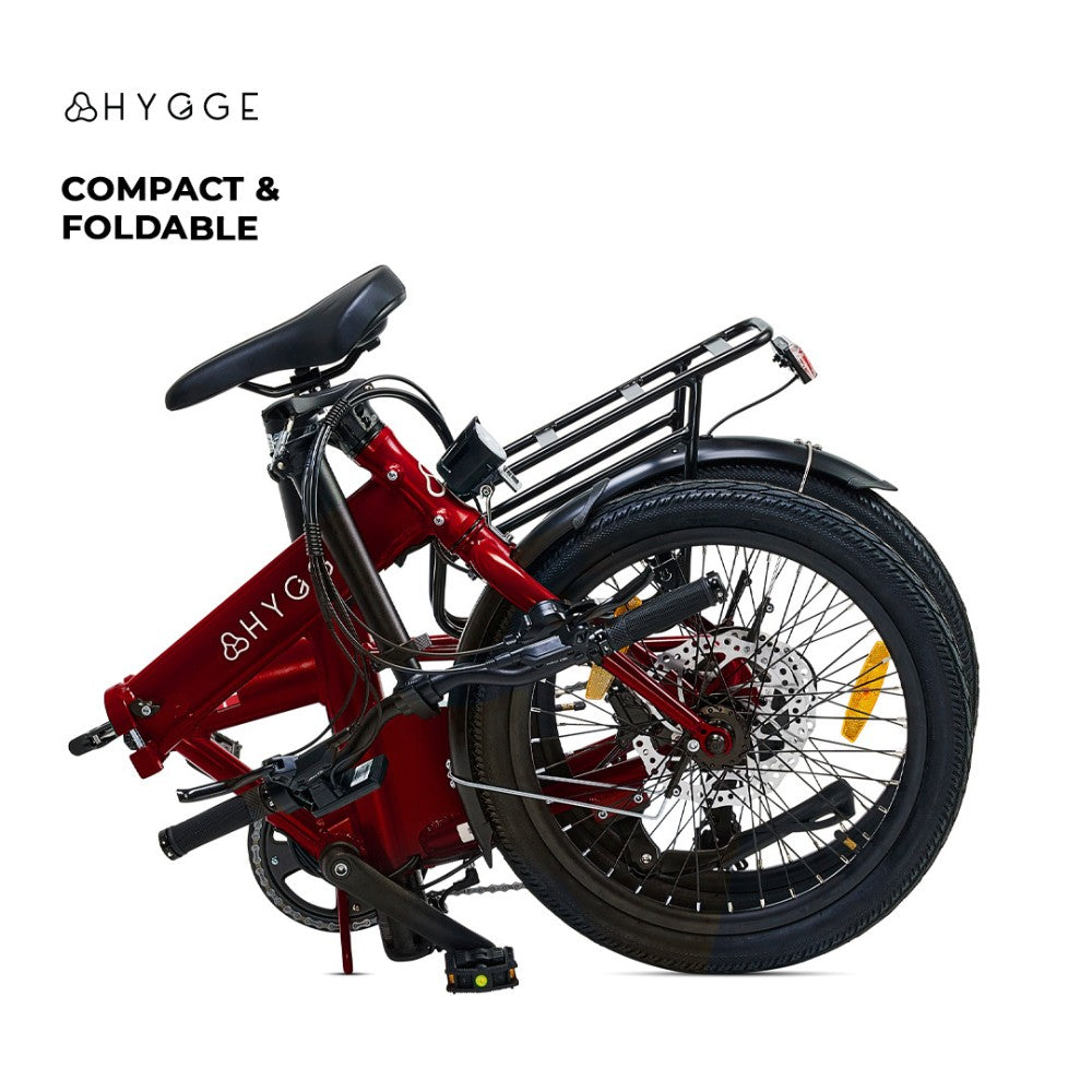 Hygge Virum Folding Electric Bike - Pedal & Ride