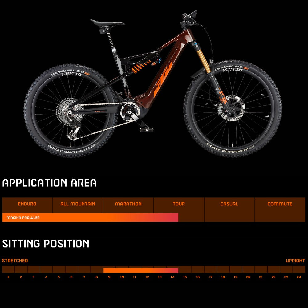 KTM Macina Prowler Exonic MTB Electric Bike Application - Pedal & Ride