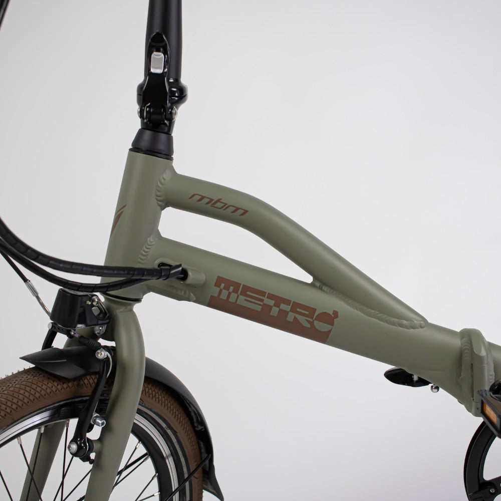 MBM E-Metro Folding City Electric Bike - Pedal & Ride
