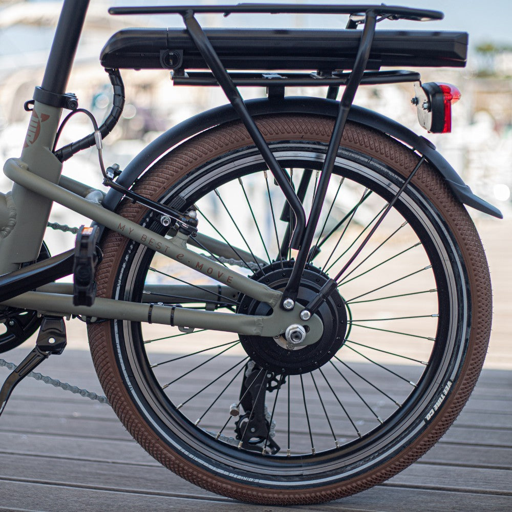 MBM E-Metro Folding City Electric Bike - Pedal & Ride