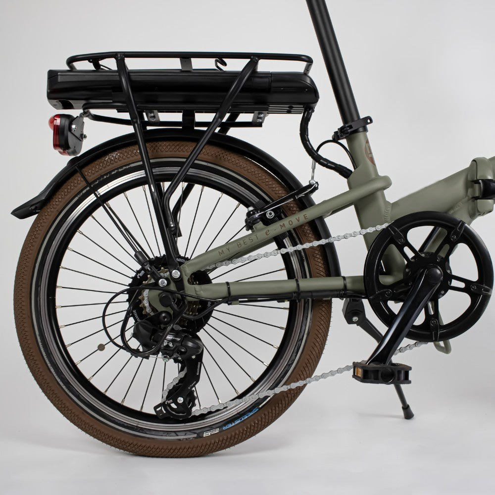 MBM E-Metro Folding City Electric Bike - Pedal & Ride