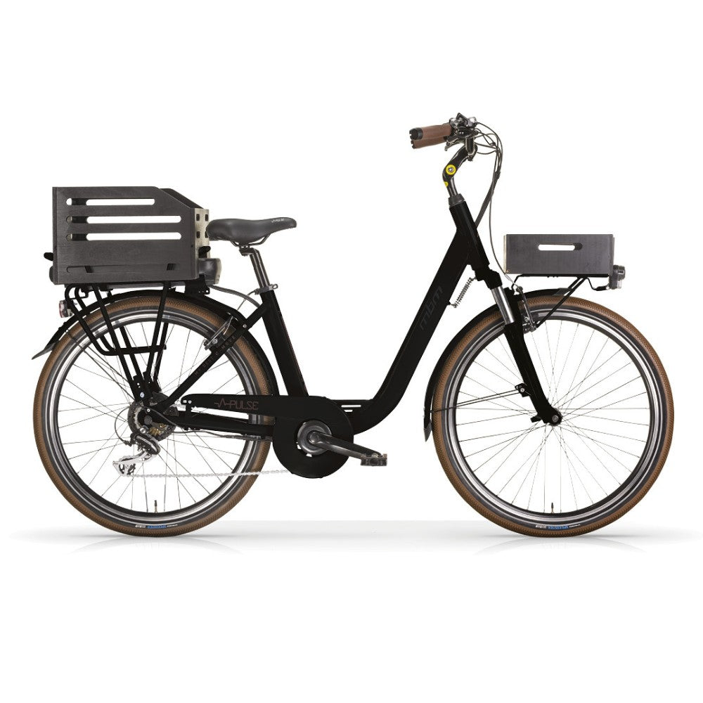 MBM Pulse Step-through Hybrid Electric Bike 28" - Pedal & Ride
