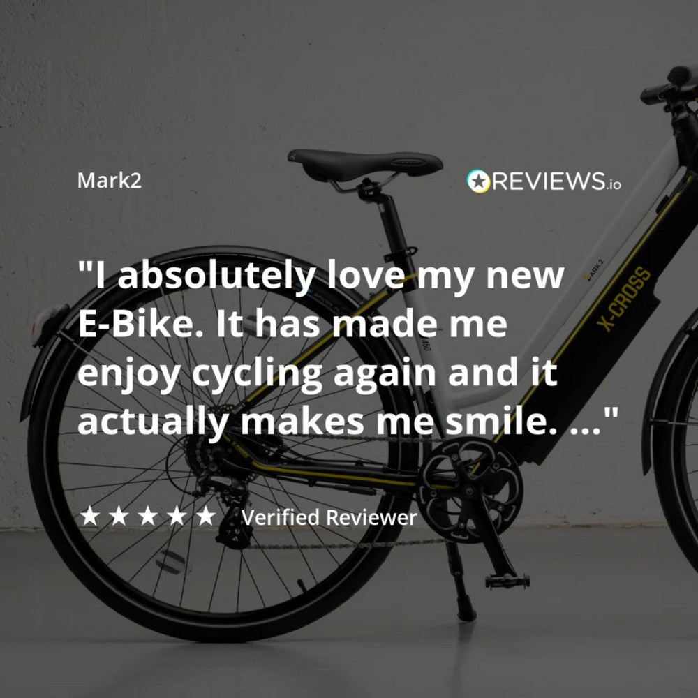 Mark2 X-Cross 450+ Hybrid Step-through Electric Bike - Pedal & Ride
