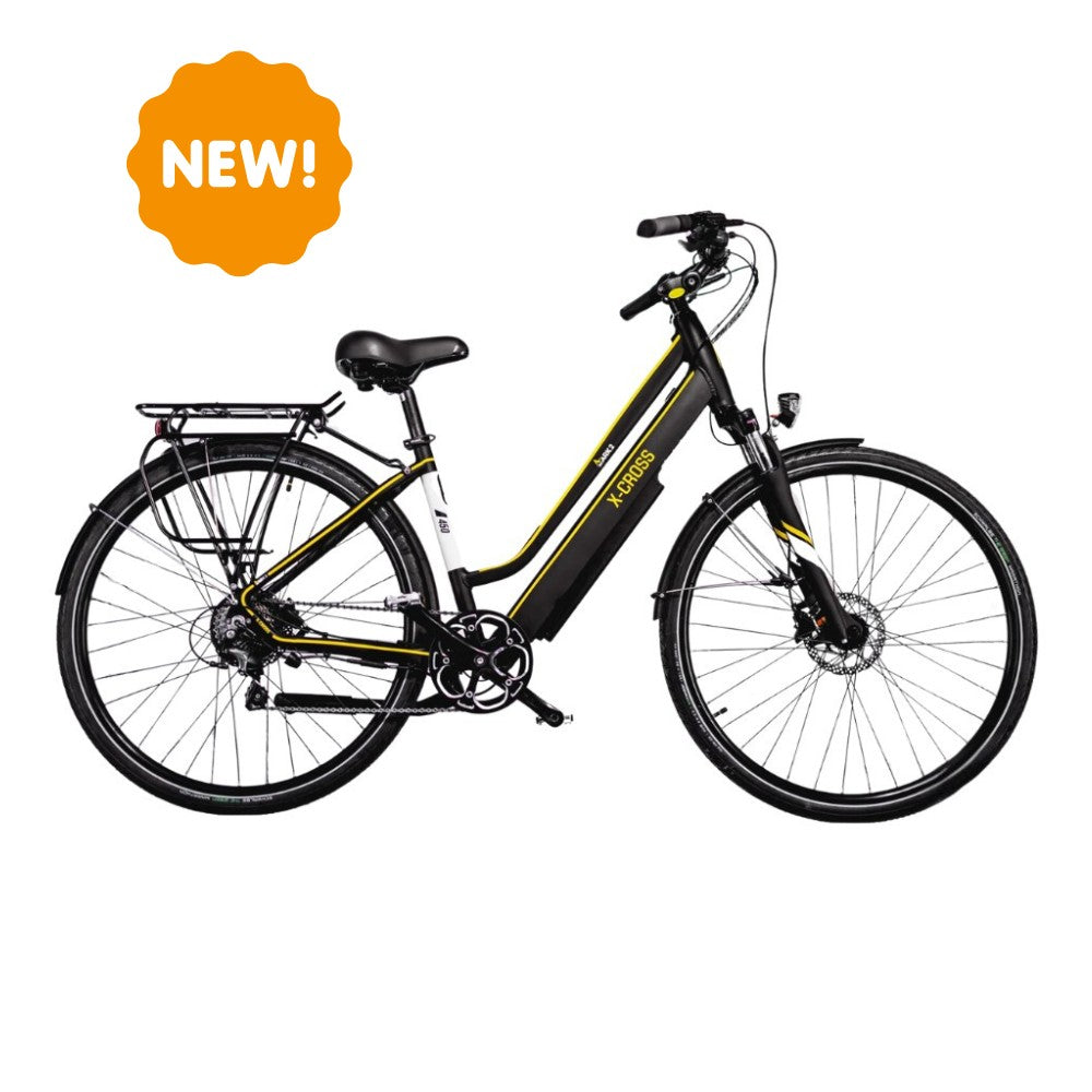 Mark2 X-Cross 450+ Hybrid Step-through Electric Bike - Pedal & Ride