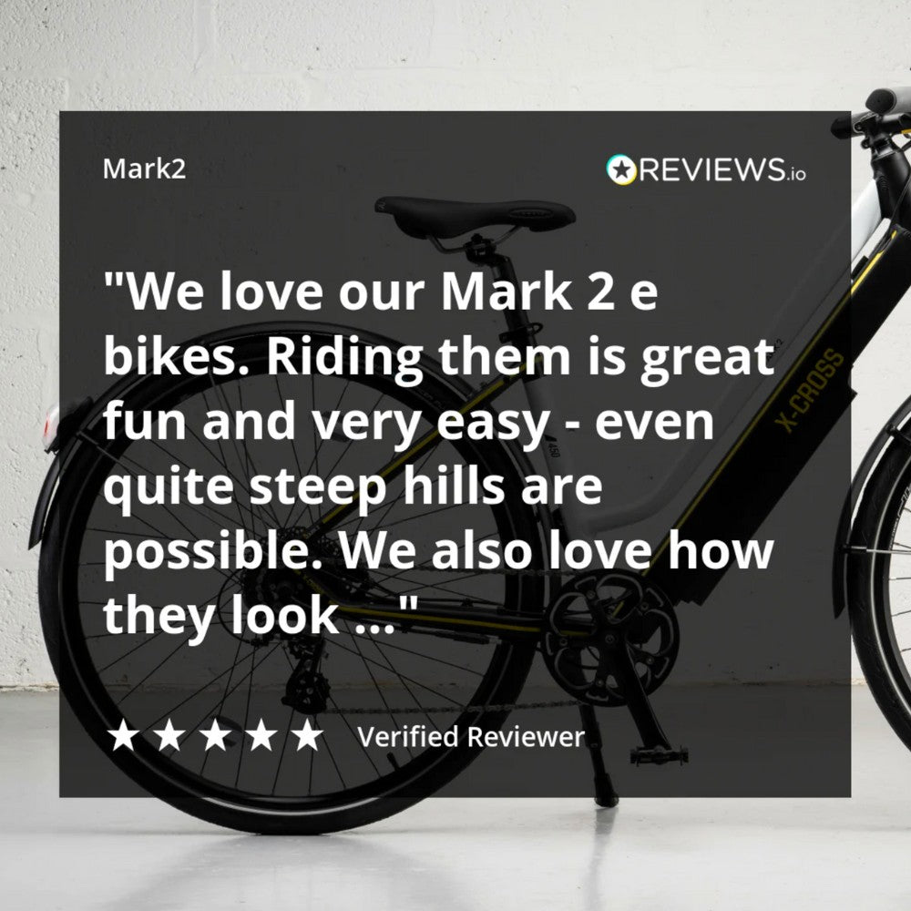 Mark2 X-Cross 450S Hybrid Step-through Electric Bike - Pedal & Ride