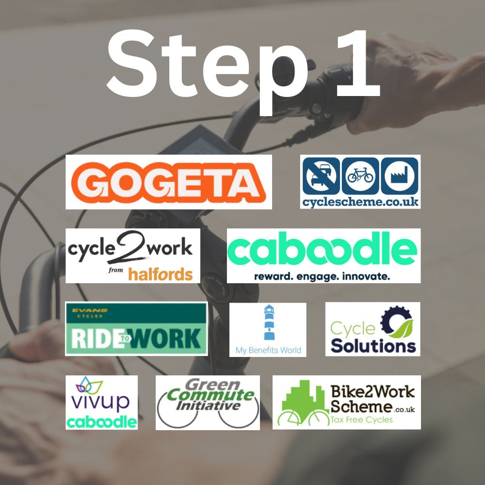 Pedal & Ride Cycle to Work Process Step 1