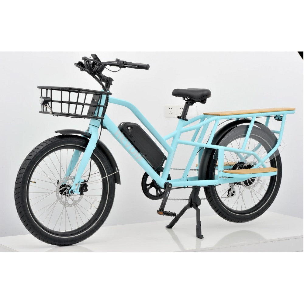Revom Multi Cargo Electric Bike - Pedal & Ride