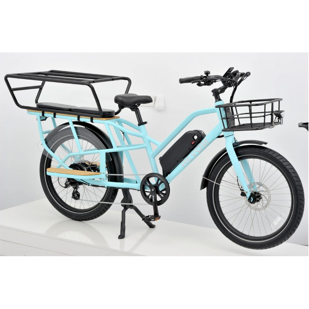 Revom Multi Cargo Electric Bike - Pedal & Ride