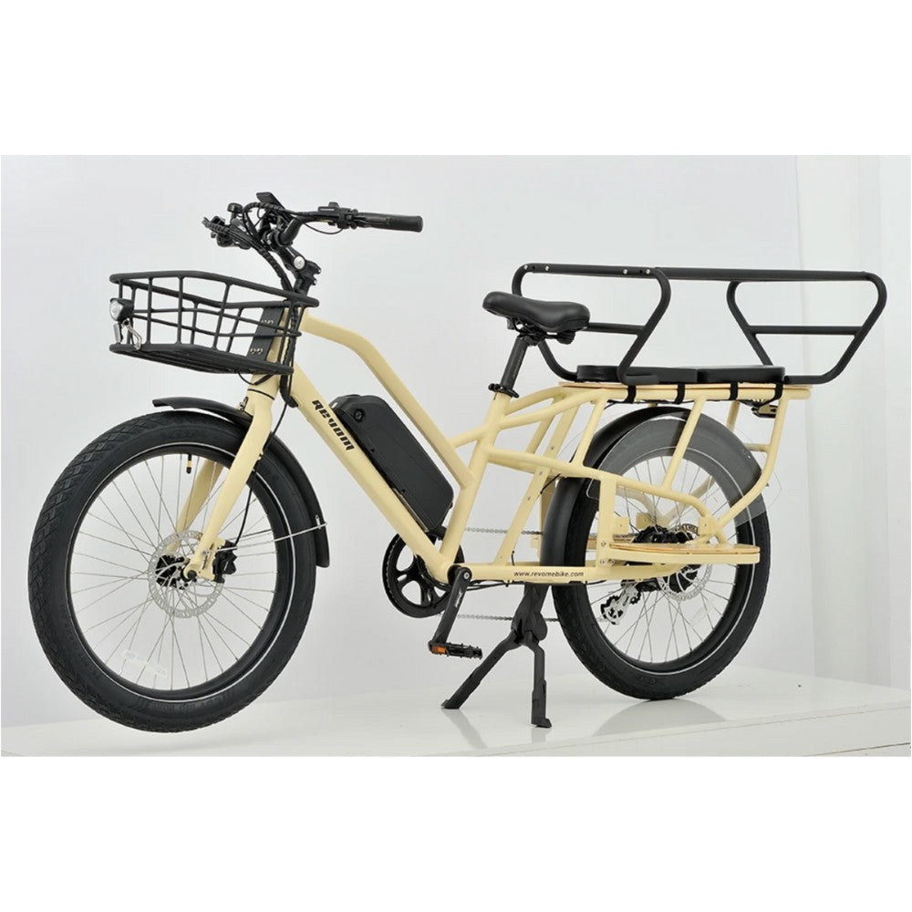 Revom Multi Cargo Electric Bike - Pedal & Ride