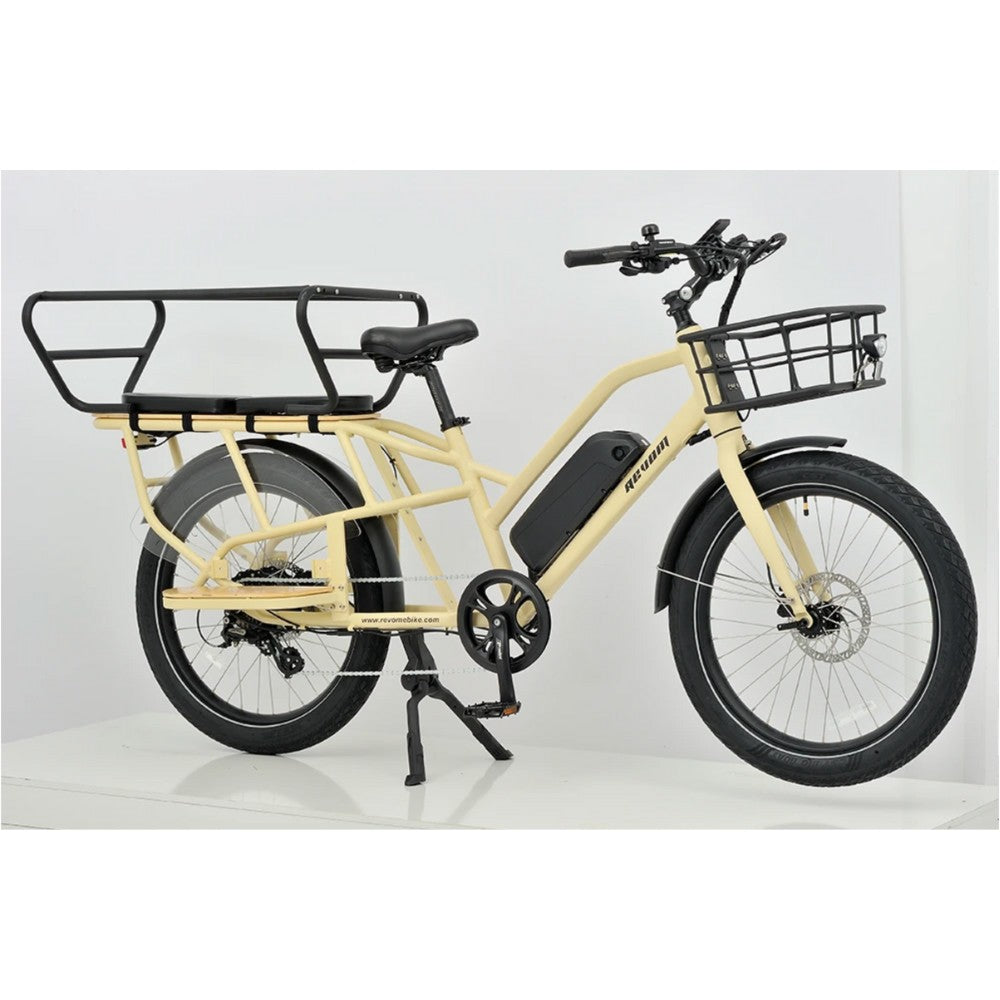 Revom Multi Cargo Electric Bike - Pedal & Ride