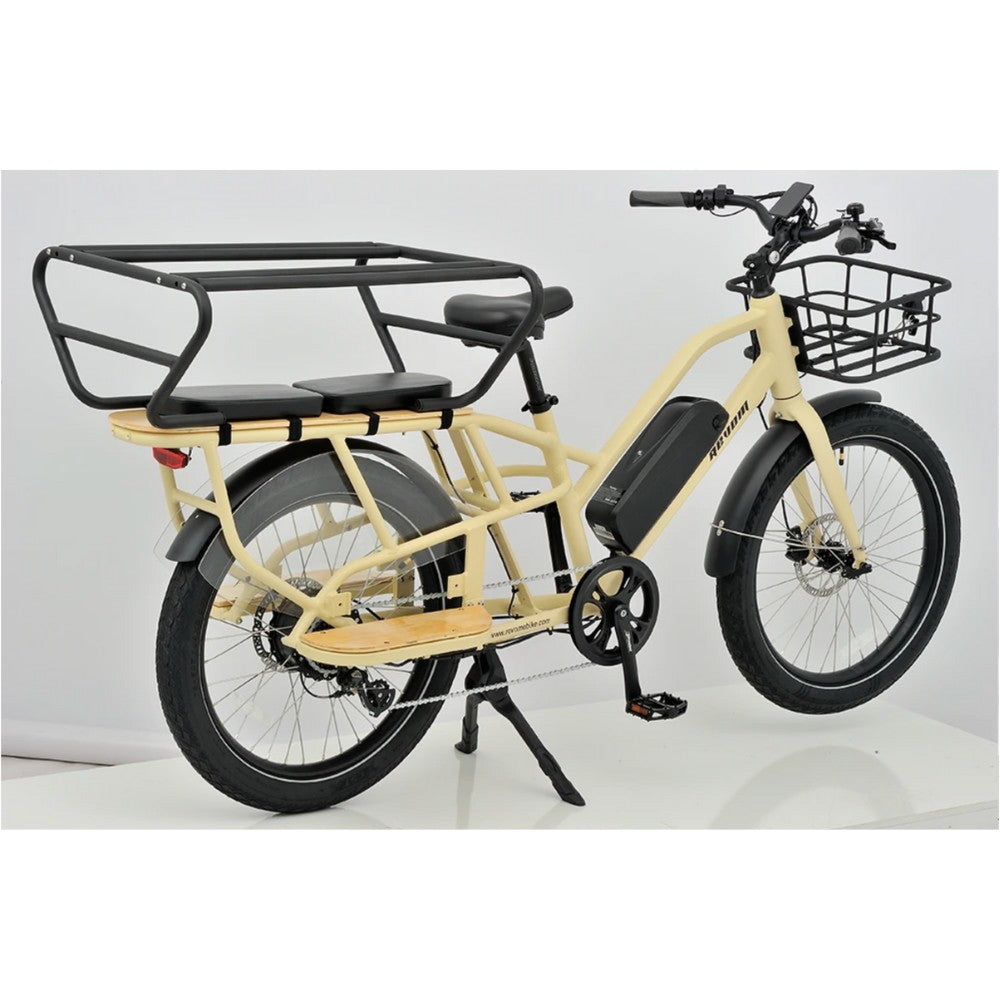 Revom Multi Cargo Electric Bike - Pedal & Ride