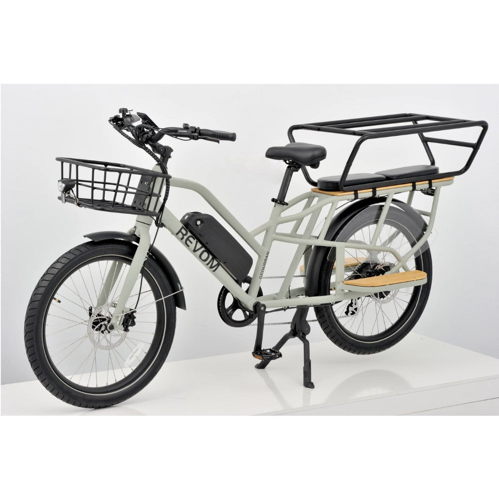 Revom Multi Cargo Electric Bike - Pedal & Ride