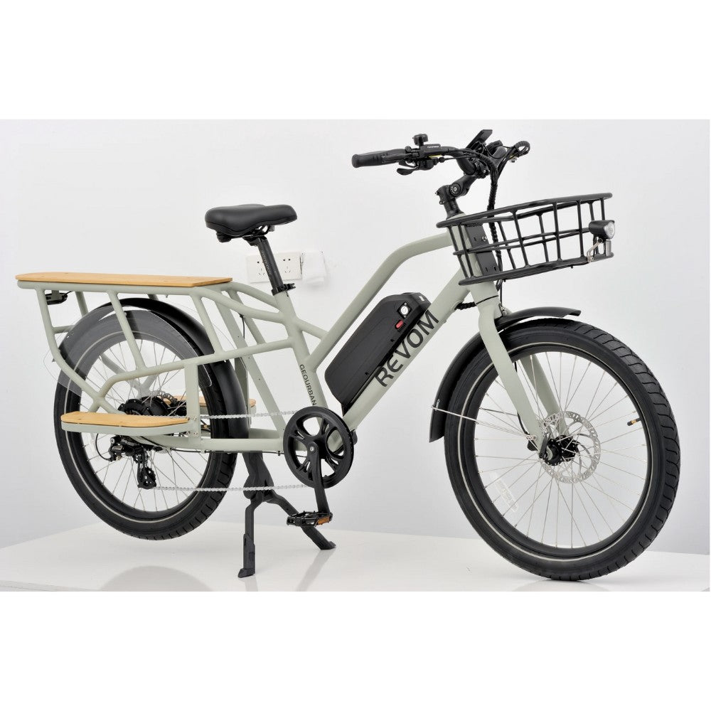 Revom Multi Cargo Electric Bike - Pedal & Ride