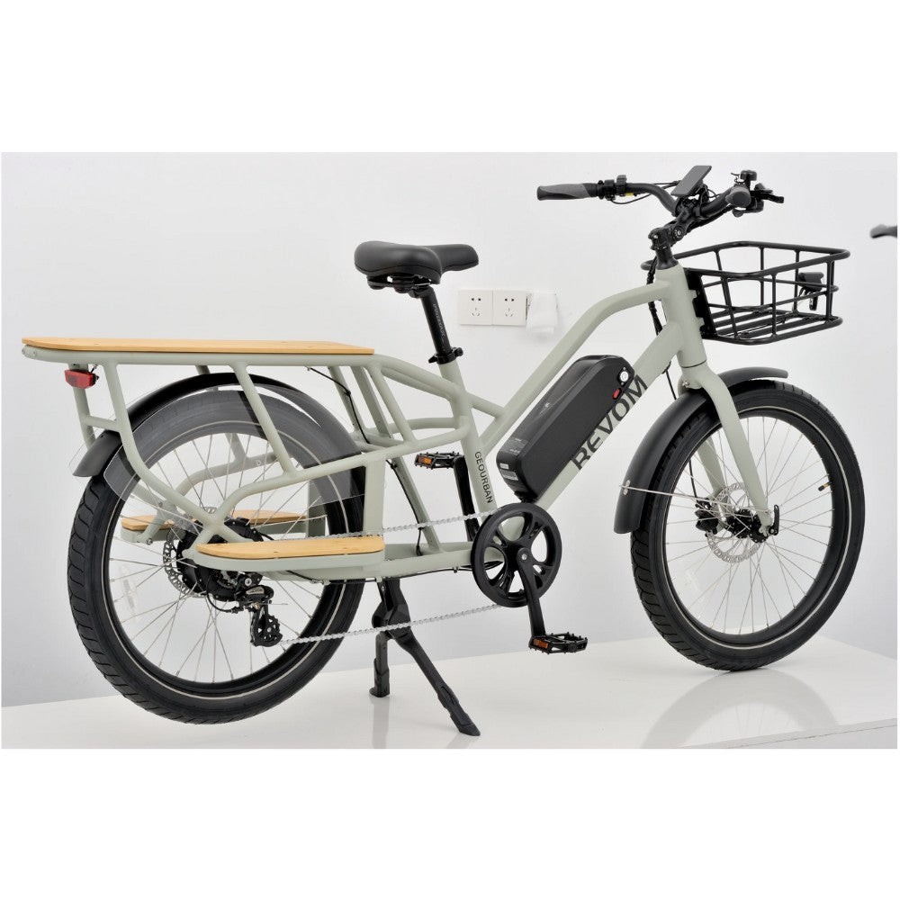 Revom Multi Cargo Electric Bike - Pedal & Ride