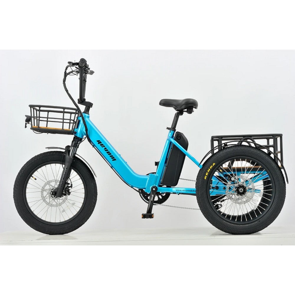 Revom T1 Mover Cargo Tricycle Electric Bike - Pedal & Ride