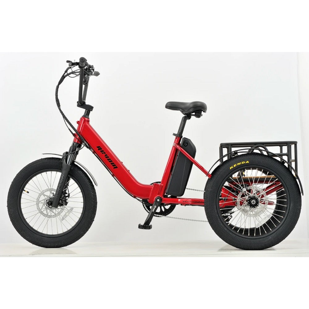 Revom T1 Mover Cargo Tricycle Electric Bike - Pedal & Ride