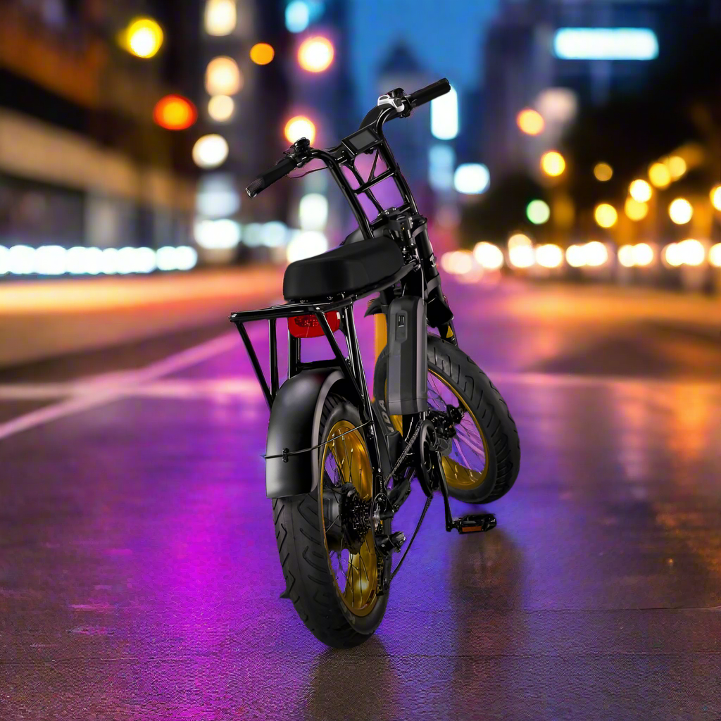 Rocket 88S Fat Boy Fat Tyre Electric Bike - Pedal & Ride