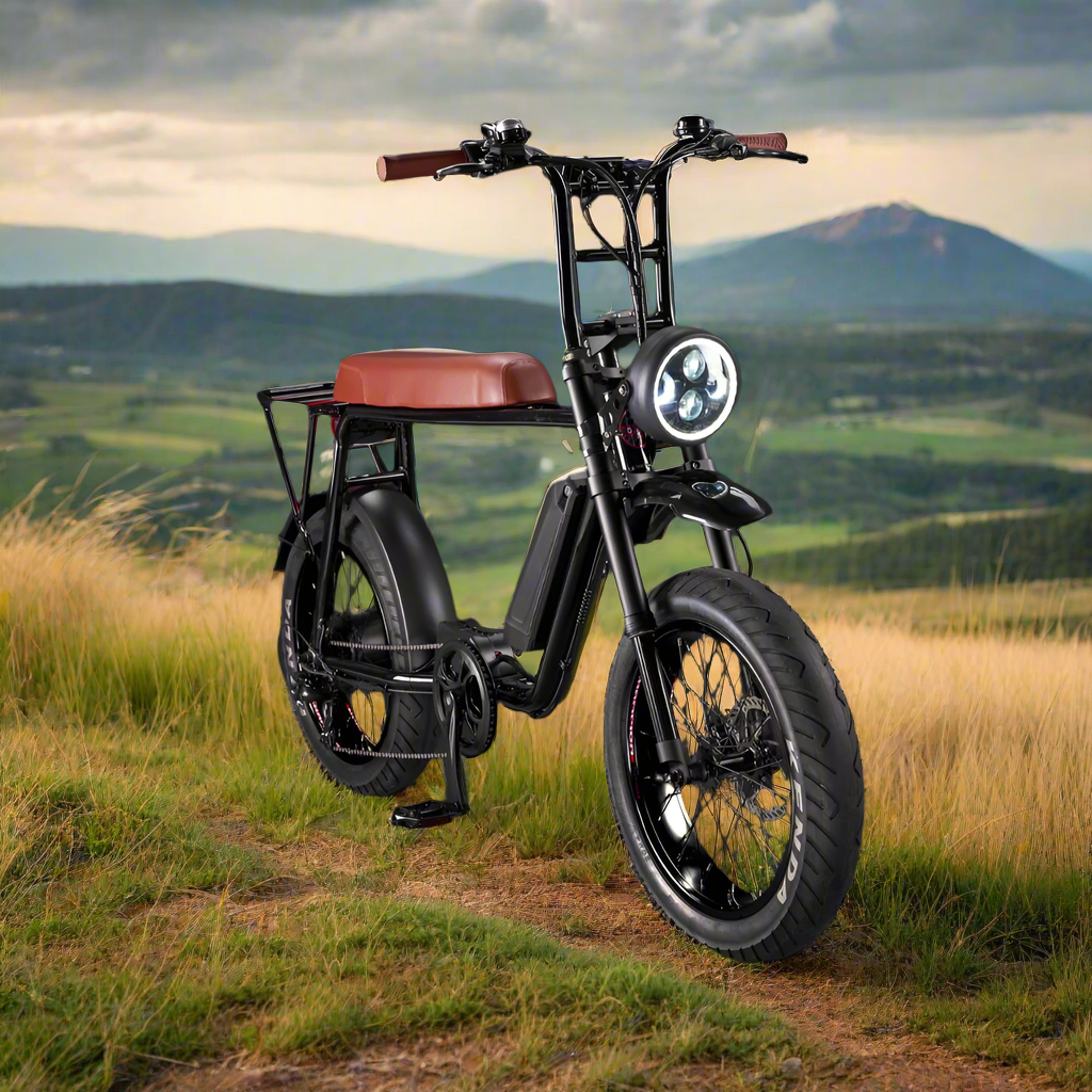 Rocket 88S Fat Boy Fat Tyre Electric Bike - Pedal & Ride