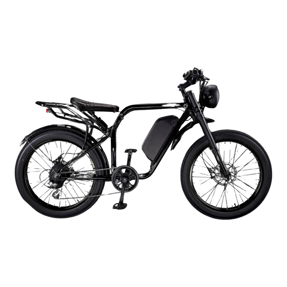 Rocket GTS Cruiser Fat Tyre Electric Bike - Pedal & Ride